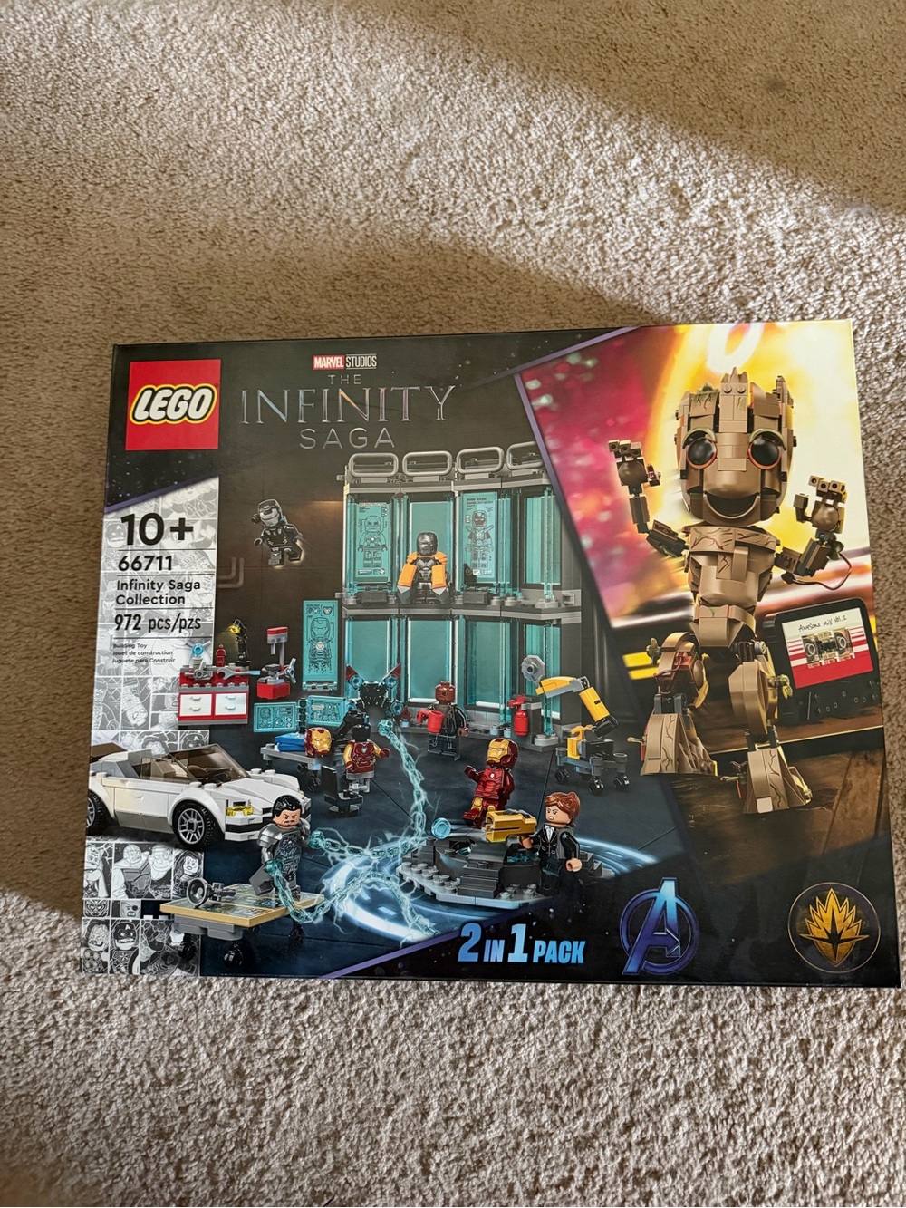 Lego Infinity Saga 2-in-1 Playset - Brown, Black, Blue & White